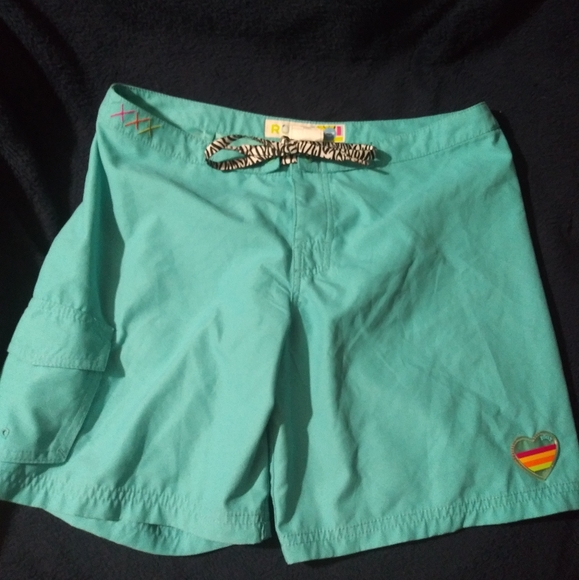 Roxy beach shorts sz 3 - Picture 4 of 4
